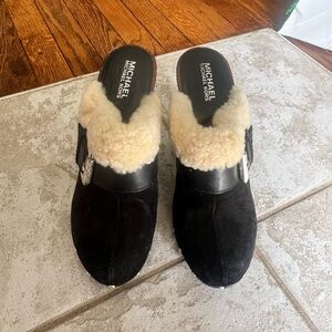 Michael Kors Black and Cream Women's Shoes